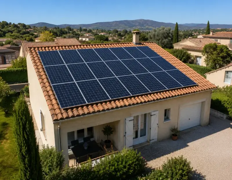 Prime à l'autoconsommation panneaux solaires Villeneuve-la-Comtesse — aide financière de l'État
